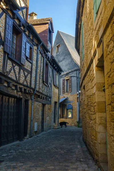 Detalles Las Hermosas Calles Montignac Francia Octubre 2021 — Foto de Stock