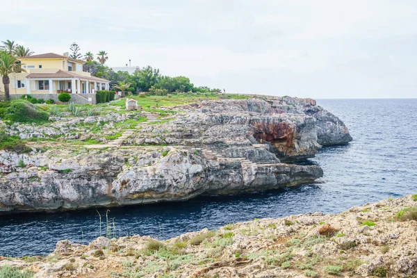 Cala Torre Del Ram Острів Менорці Іспанія — стокове фото