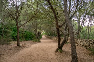 Es Tancats 'de Sunset Cala. Minorca. İspanya