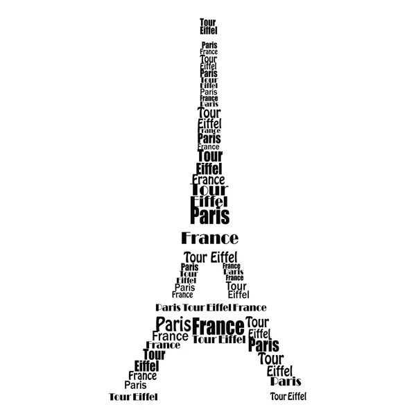 Toureiffel. — Vector de stock