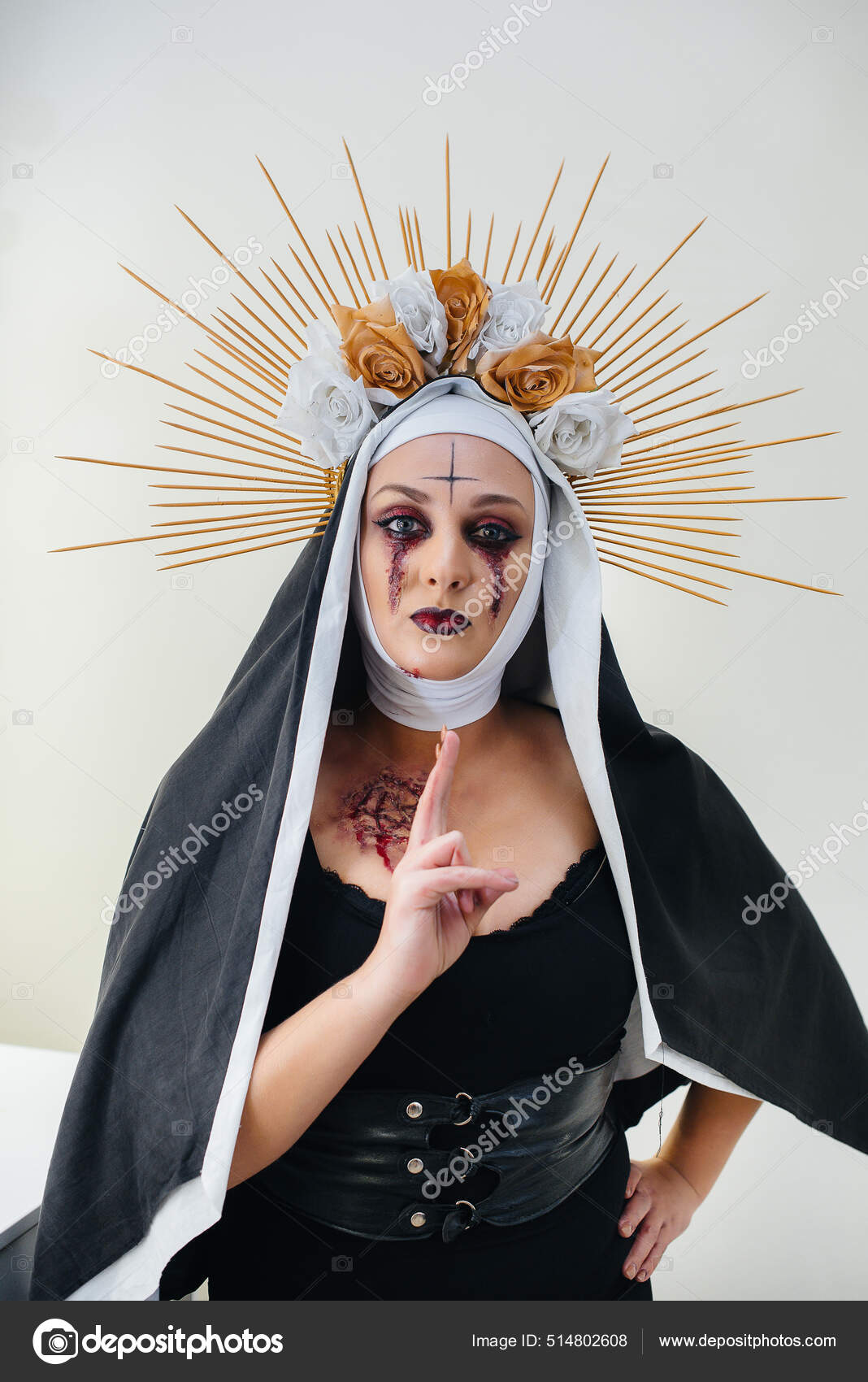Scary nun costume deals