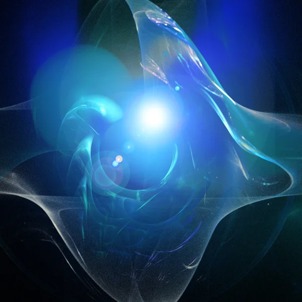 Özet alanı stili fraktal illüstrasyon