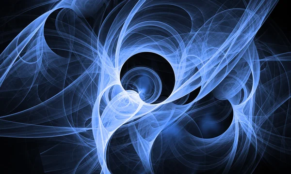 Özet alanı stili fraktal illüstrasyon