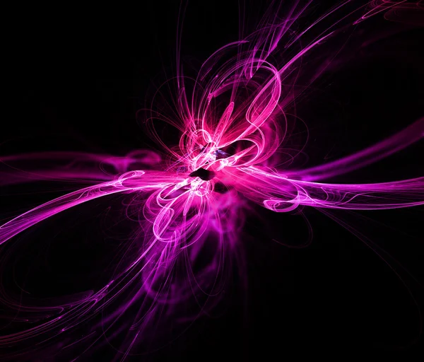 Pink fraktal abstrak gambar latar belakang fantasi — Stok Foto