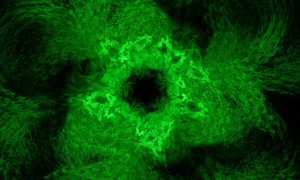 resimde yeşil fantasy arka plan fraktal ayrıntılı