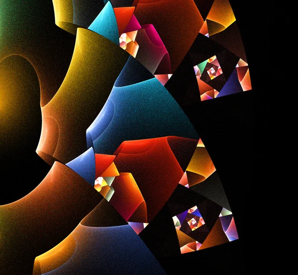 Abstracte fractal illustratie — Stockfoto
