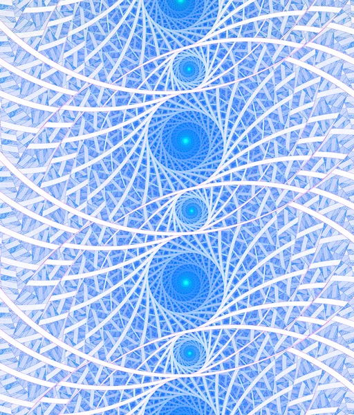 Espiral fundo brilhante fractal gerado — Fotografia de Stock