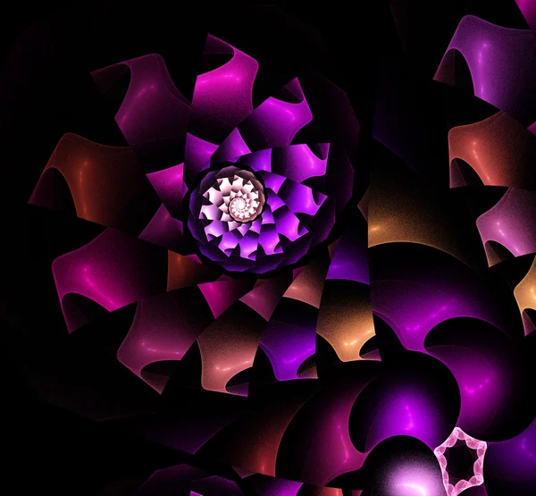 Fondo abstracto de ilustración fractal colorido —  Fotos de Stock
