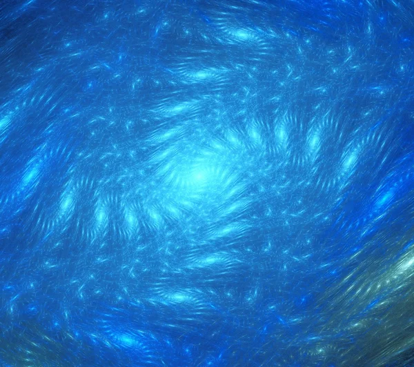Abstrato azul água fundo fractal — Fotografia de Stock