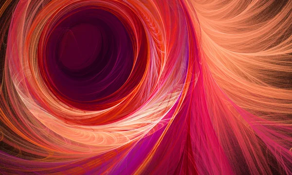 Фантастический фон розовой фрактальной абстракции — стоковое фото