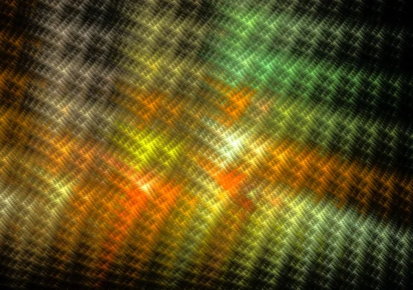 Abstract orange and yellow fractal background techno — Stock Photo, Image