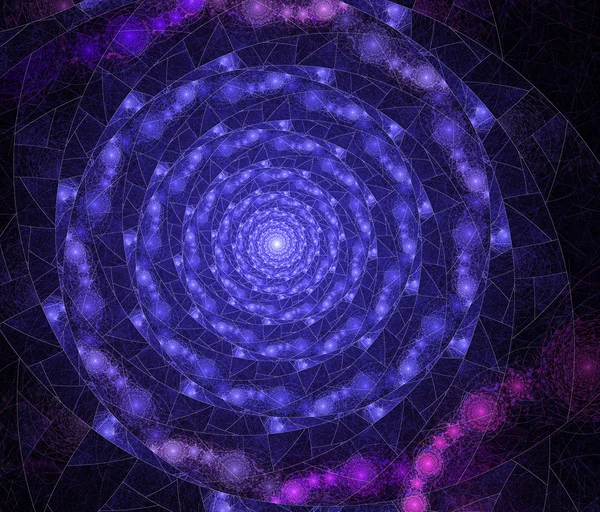 Menekşe fraktal arka plan illüstrasyon renkli siyah backgro