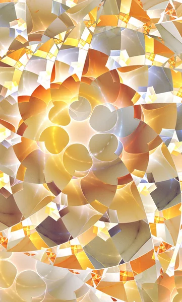 Orange Spirale abstrakten Hintergrund Stockbild