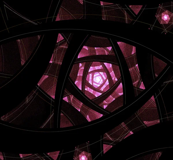 Ilustração fractal abstrata — Fotografia de Stock