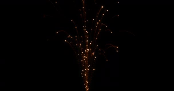 2017 Real Fireworks Display Celeation Colorful Firework Resolution New Year — 비디오