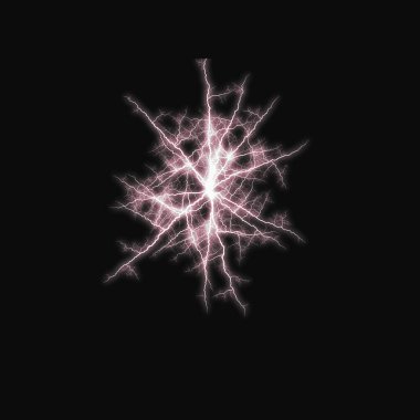 Fırtınalı yaz gecelerinde gök gürültüsü, şimşekler ve yağmur ve grunge dokusuyla birleşir.