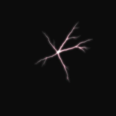 Fırtınalı yaz gecelerinde gök gürültüsü, şimşekler ve yağmur ve grunge dokusuyla birleşir.