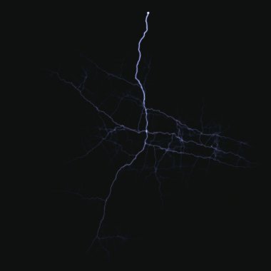 Fırtınalı yaz gecelerinde gök gürültüsü, şimşekler ve yağmur ve grunge dokusuyla birleşir.