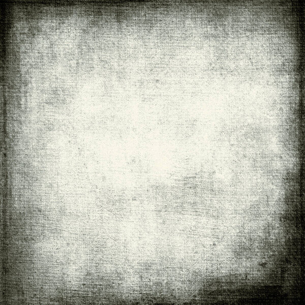 Старая винтажная бумага со светящимся центром и гранж виньеткой.