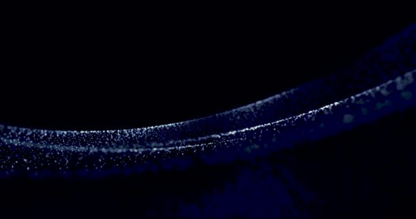 Знімок Справжніх Частинок Пилу Плавають Повітрі Тло Частинок Пилу Макро — стокове відео