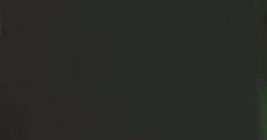 Havada yüzen gerçek toz parçacıkları. Toz Parçacıkları Arkaplanı. Makro yavaş çekim, karıştırma kipi kullan (ekran)