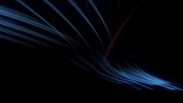 Barevný Neonový Přechod Přesouvání Abstraktního Rozmazaného Pozadí Barvy Liší Závislosti — Stock video