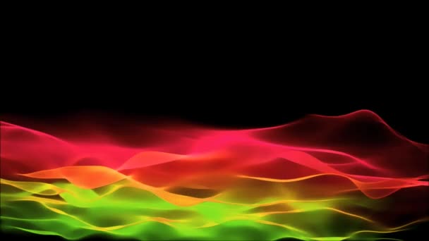 Color Neon Gradient Moving Abstract Blurred Background Colors Vary Position — Stock Video