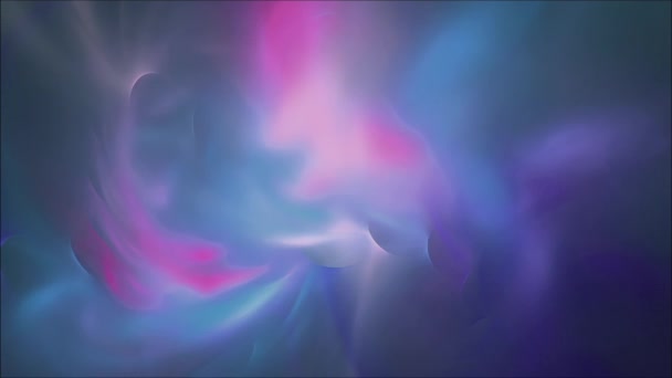 Gradien Warna Neon Memindahkan Latar Belakang Abstrak Kabur Warna Bervariasi — Stok Video