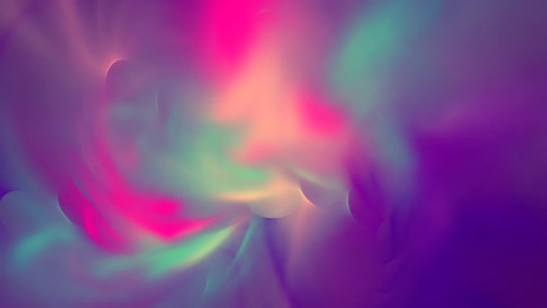 Color Neon Gradient Moving Abstract Blurred Background Colors Vary Position — Stock Video