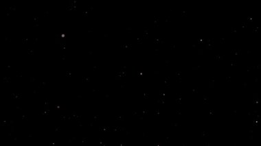 Havada yüzen gerçek toz parçacıkları. Toz Parçacıkları Arkaplanı. Makro yavaş çekim, karıştırma kipi kullan (ekran)