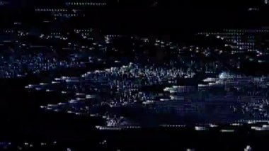 Vintage düğmesi açık, televizyonu kapat. Analog Statik Gürültü dokusu. Tek renkli, siyah-beyaz titreşimli ses. Ekran hasarı TV efektleri ve objeler. VHS. Kötü müdahale.