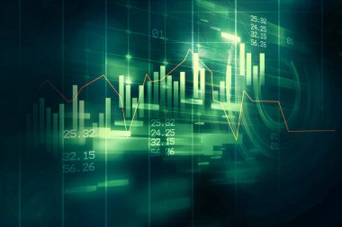 mali grafik teknolojisi soyut adam üzerinde