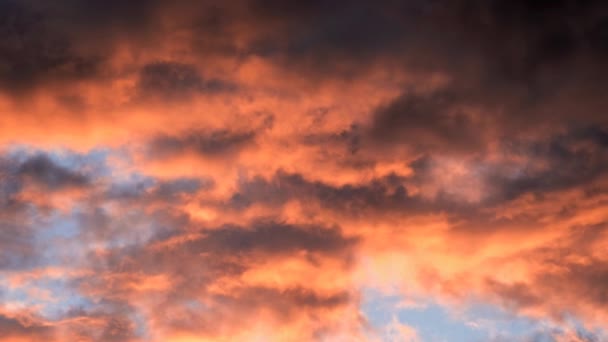 Time Lapse Majestic Sunset Sunrise Landscape Increíble Luz Naturaleza Nubes — Vídeos de Stock