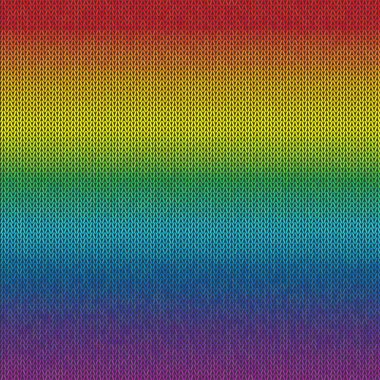 Gökkuşağı arka plan örme