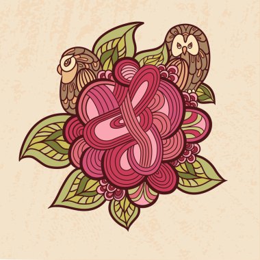 Dekoratif baykuşlar