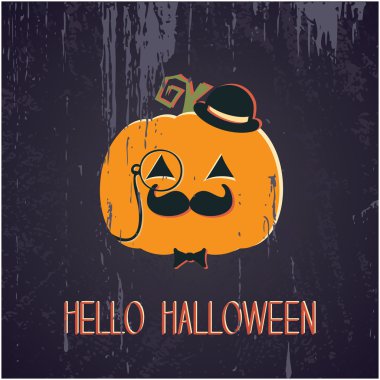 Merhaba halloween balkabağı
