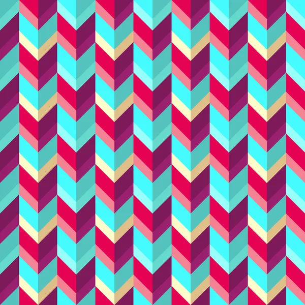 Modèle géométrique sans couture avec zigzags . — Image vectorielle