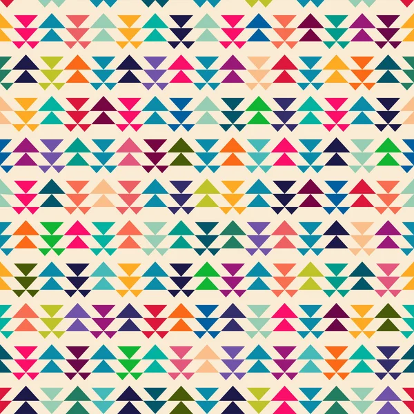 Nahtlose abstrakte Muster mit Dreieck. — Stockvektor