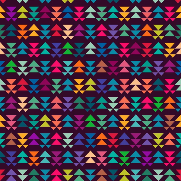 Seamless abstract pattern with triangle. — Stock Vector