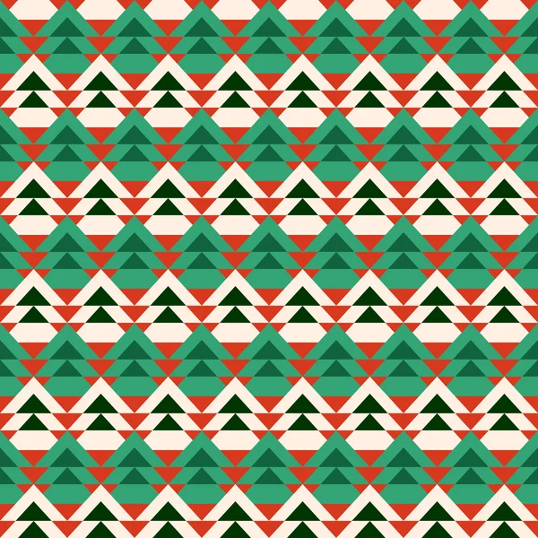 Abstract christmas tree pattern. — Stock Vector