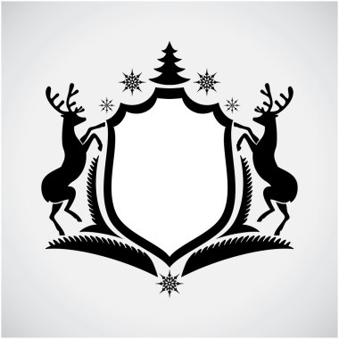 Geyikler ile Noel hanedan arması