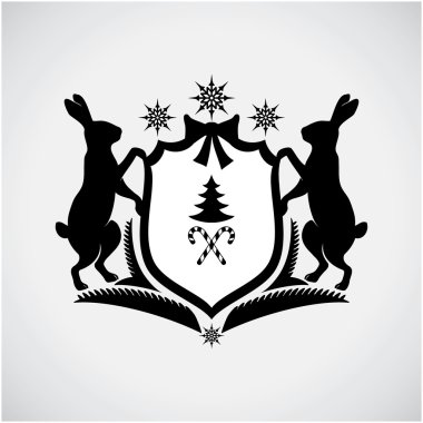 yabani tavşan ile Noel hanedan arması