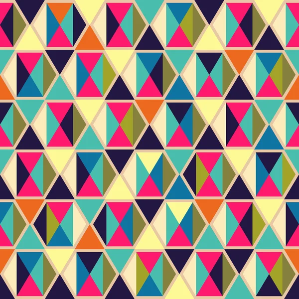 Naadloos geometrisch patroon — Stockvector