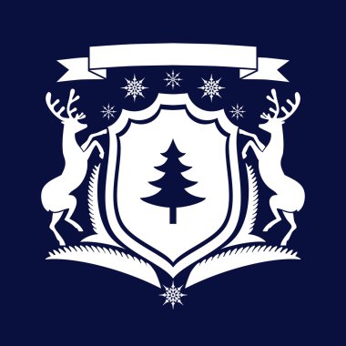 Geyikler ile Noel hanedan arması