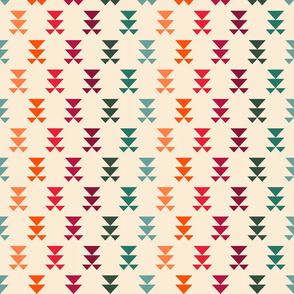 Nahtlose abstrakte Muster mit Dreieck — Stockvektor