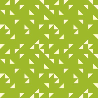 kesintisiz geometrik yeşil desen