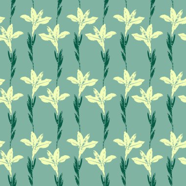 Çiçekli, kusursuz çiçek deseni.