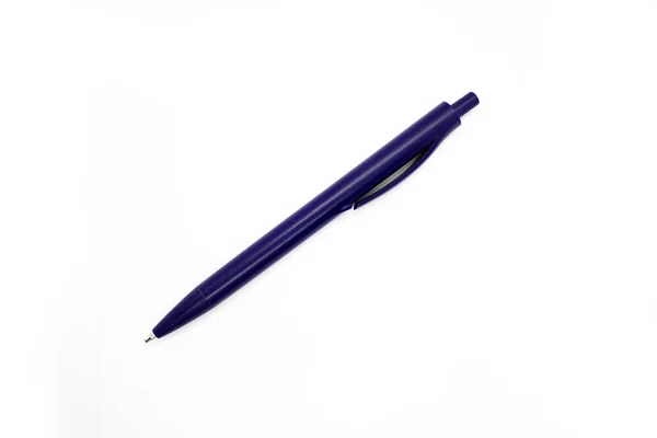 Długopis Białym Tle — Zdjęcie stockowe
