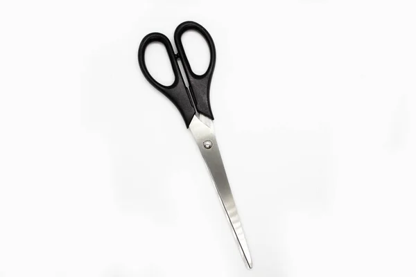 Scissors White Background Office Supplies White Background — Stock Photo, Image