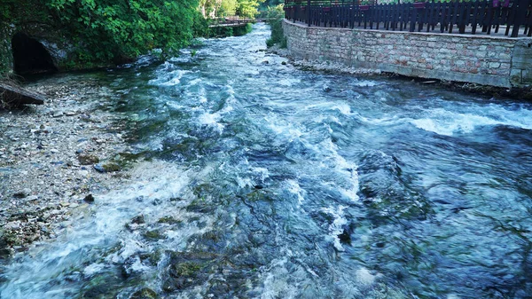 Зображення Хвиль Моторного Човна Морі — стокове фото